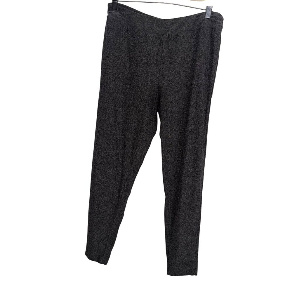 Terra & Sky Womens Heather Gray Leggings Size 14W - Picture 4 of 8